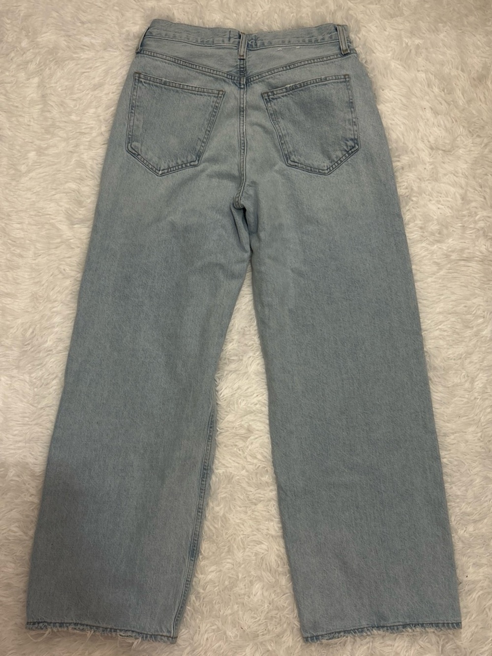 Agolde Low Slung Baggy Jeans in “Fragment” Light Wash - Picture 5 of 10